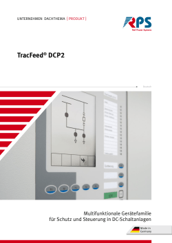 TracFeed® DCP2 - Rail Power Systems