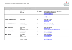IP-Adresse / Host-Name &ndash; Referenzdienste - Zimmermann