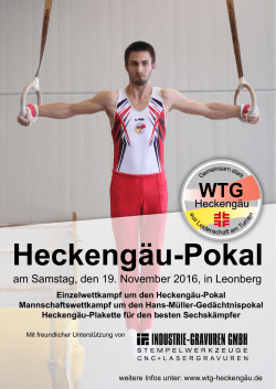 Heckengäu-Pokal - Turngau Stuttgart