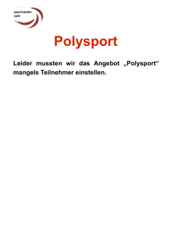 Polysport - Sportverein Suhr
