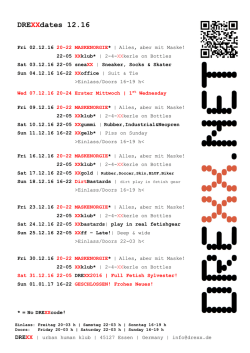 DREXXdates 12.16