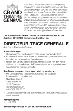 directeur-trice general-e