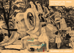 Gr&uuml;nanlagen der 1950er- und 1960er