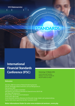 International Financial Standards Conference (IFSC)