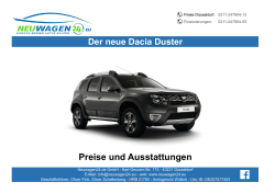 Duster - HVT Automobile GmbH