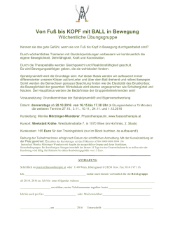 Info-PDF zum - Monika Mörzinger
