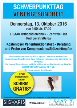 gratis - L. Baar Orthop&auml;dietechnik GmbH
