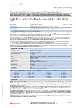 Produktinformationsblatt - lbbw