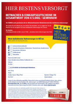 hier bestens versorgt