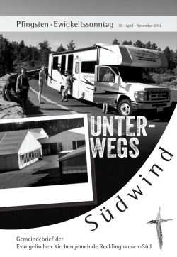 Pfingsten · Ewigkeitssonntag
