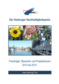 Harburger Nachhaltigkeitspreis 2013-2015 &raquo;(PDF, 12,1