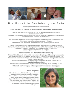 infosheet - Heike Wegener