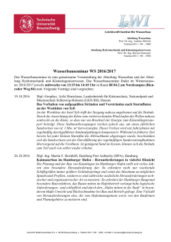 Übersicht - Technische Universität Braunschweig