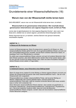 Grundelemente einer Wissenschaftstheorie (18)