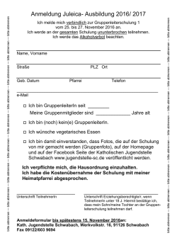 GLS_1_Einladung - Katholische Jugendstelle Schwabach