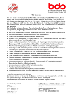 Herausgabe von fachbezogenen Informationsschriften und