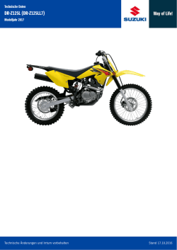 DR-Z125L (DR-Z125LL7)