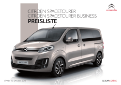 preisliste - Citroën Deutschland