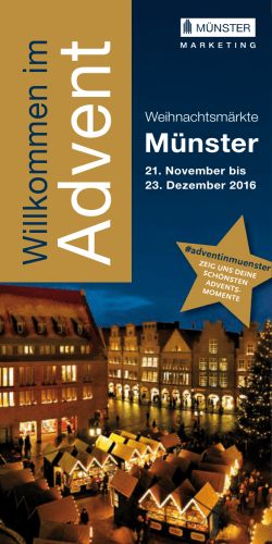 Weihnachtsmärkte in Münster