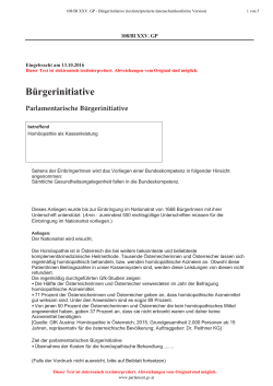 Bürgerinitiative (textinterpretierte Version) / PDF, 138 KB