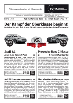 Der Kampf der Oberklasse beginnt!