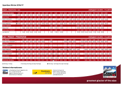 Fahrplan Sportbus Fiesch-Fieschertal-Lax