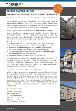 unser ankaufsprofil