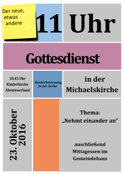 11 Uhr Godi - ev. Kirche Winterbach