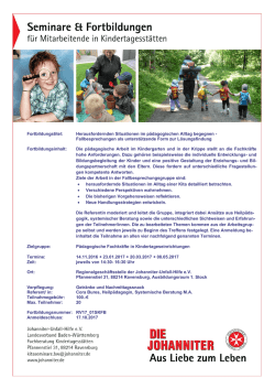 Herausfordernden Situationen im p&auml;dagogischen
