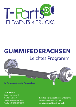 gummifederachsen - T