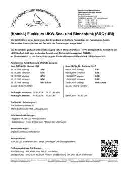 SRC+UBI - Segelschule Wellenbrecher