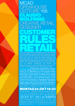 Lecture #56 : Retail Design