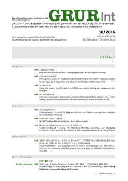 INHALT