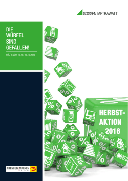 die w&uuml;rfel sind gefallen!