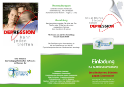mehr - Deutsches Bündnis gegen Depression eV