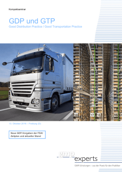 GDP und GTP - gmp