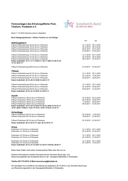 Ferienanlagen des ErholungsWerks Post, Telekom, Postbank e.V.