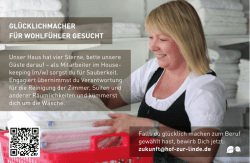 gl&uuml;cklichmacher f&uuml;r wohlf&uuml;hler gesucht
