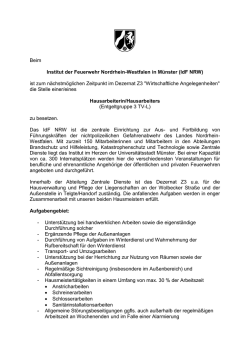 ist zum n&auml;chstm&ouml;glichen Zeitpunkt im Dezernat Z3