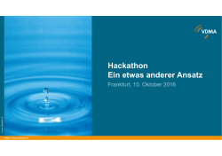 Hackathon - Industrie 4.0