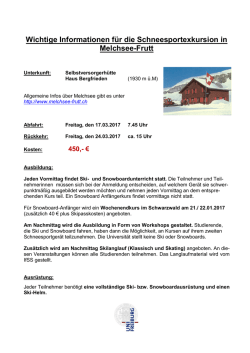 Infoblatt