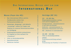 Programm des International Day