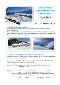 Infoblatt - STV Roggliswil