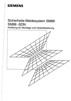 Page 1 Sicherheits-Meldesystem SM88 SM88