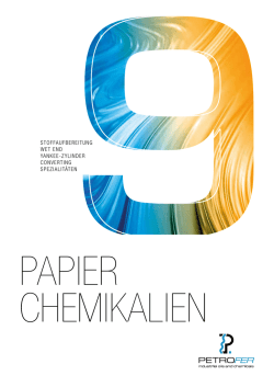 Download: Technische Daten - PETROFER CHEMIE HR Fischer