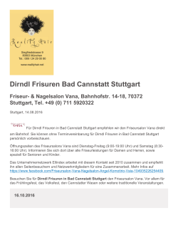 Dirndl Frisuren Bad Cannstatt Stuttgart