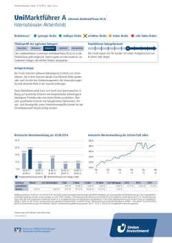 UniMarktführer A (ehemals UniGlobalTitans 50 A)