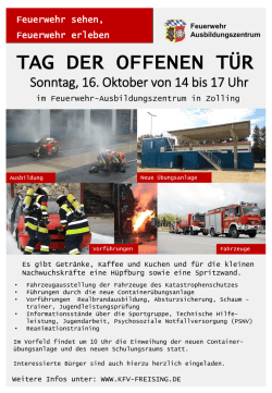 TAG DER OFFENEN TÜR