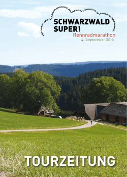 tourzeitung - Schwarzwald Super!
