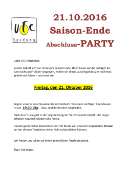 hier zur Einladung